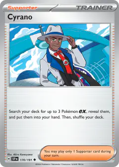 Cyrano Uncommon card from Surging Sparks