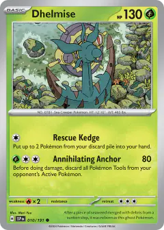 Dhelmise Common card from Surging Sparks