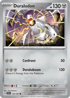Duraludon Common card from Surging Sparks