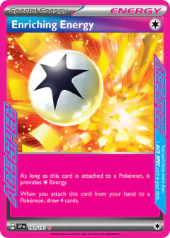 Enriching Energy ACE SPEC Rare card from Surging Sparks