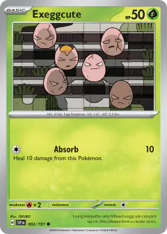 Exeggcute Common card from Surging Sparks