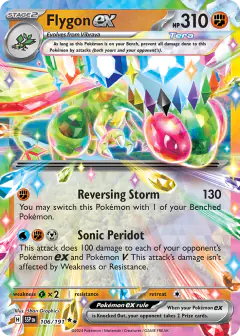 Flygon ex Double Rare card from Surging Sparks