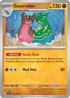 Gastrodon Rare card from Surging Sparks