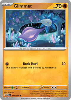 Glimmet Common card from Surging Sparks