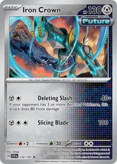 Iron Crown Rare card from Surging Sparks