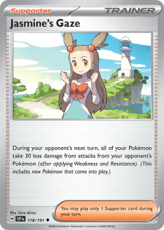 Jasmine's Gaze Uncommon card from Surging Sparks