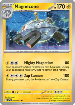 Magnezone Uncommon card from Surging Sparks
