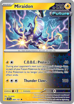 Miraidon Uncommon card from Surging Sparks