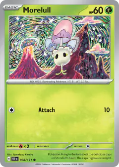 Morelull Common card from Surging Sparks