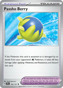 Passho Berry Uncommon card from Surging Sparks