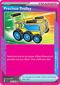 Precious Trolley ACE SPEC Rare card from Surging Sparks