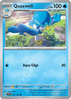 Quaxwell Common card from Surging Sparks
