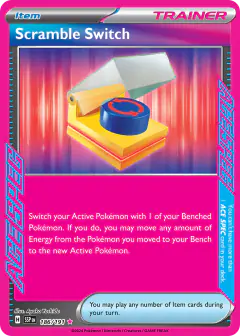 Scramble Switch ACE SPEC Rare card from Surging Sparks