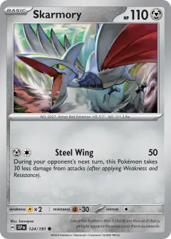 Skarmory Common card from Surging Sparks
