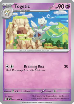 Togetic Common card from Surging Sparks