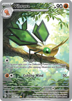 Vibrava Illustration Rare card from Surging Sparks