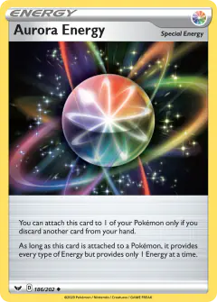 Aurora Energy Uncommon card from Sword & Shield Base