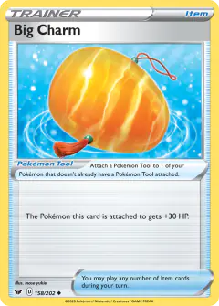 Big Charm Uncommon card from Sword & Shield Base