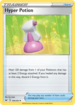 Hyper Potion Uncommon card from Sword & Shield Base