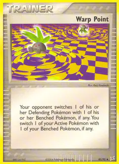 Warp Point Uncommon card from Team Magma vs Team Aqua