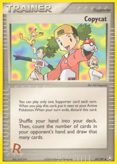 Copycat Uncommon card from Team Rocket Returns