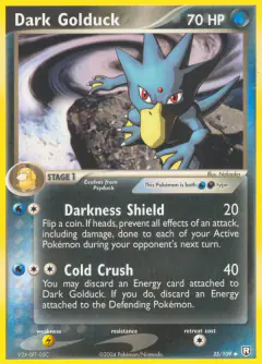 Dark Golduck Uncommon card from Team Rocket Returns