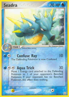 Seadra Uncommon card from Team Rocket Returns