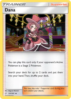 Dana Uncommon card from Team Up