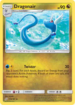 Dragonair Uncommon card from Team Up