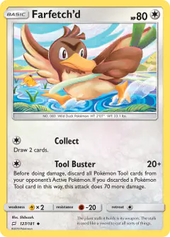 Farfetch'd Uncommon card from Team Up