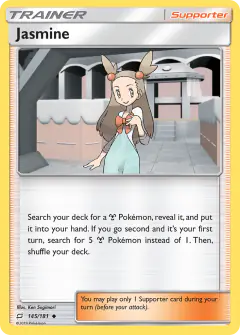 Jasmine Uncommon card from Team Up