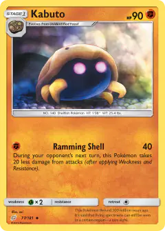 Kabuto Uncommon card from Team Up