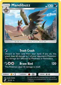 Mandibuzz Rare card from Team Up