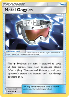 Metal Goggles Uncommon card from Team Up