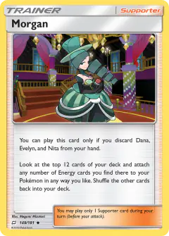 Morgan Uncommon card from Team Up