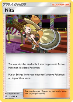 Nita Uncommon card from Team Up