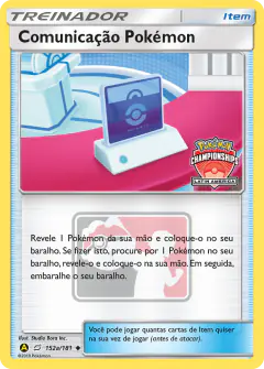 Pokémon Communication Uncommon card from Team Up