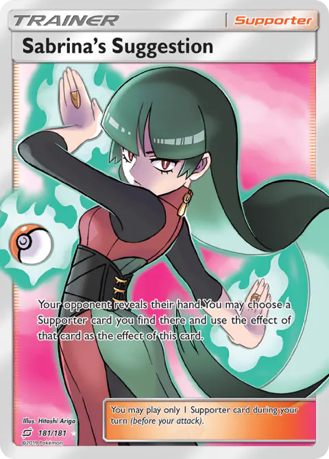 Sabrina's Suggestion Rare Ultra