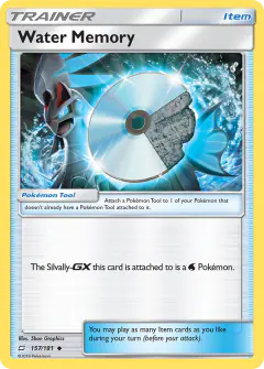 Water Memory Uncommon card from Team Up