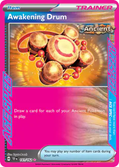 Awakening Drum ACE SPEC Rare card from Temporal Forces