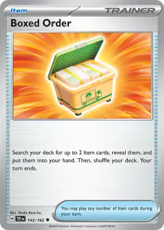 Boxed Order Uncommon card from Temporal Forces