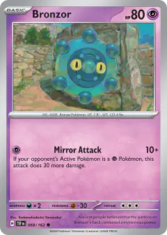 Bronzor Common card from Temporal Forces
