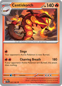 Centiskorch Uncommon card from Temporal Forces