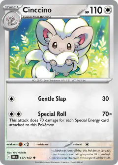 Cinccino Uncommon card from Temporal Forces