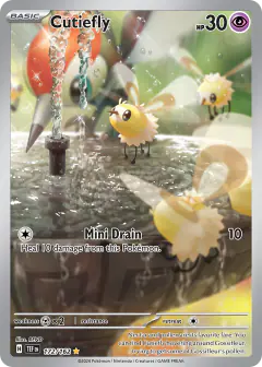 Cutiefly Illustration Rare card from Temporal Forces