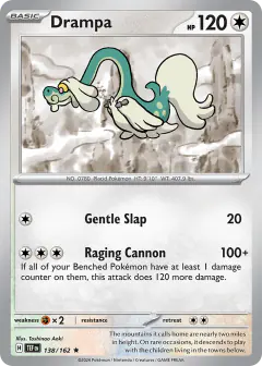 Drampa Rare card from Temporal Forces