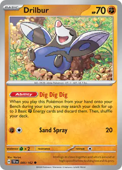 Drilbur Common card from Temporal Forces