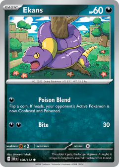 Ekans Common card from Temporal Forces