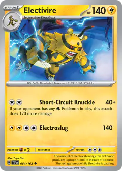 Electivire Uncommon card from Temporal Forces