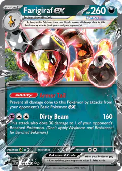 Farigiraf ex Double Rare card from Temporal Forces